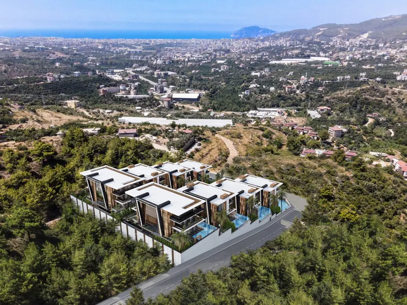Investment Villas in Oba, Alanya - 3+1