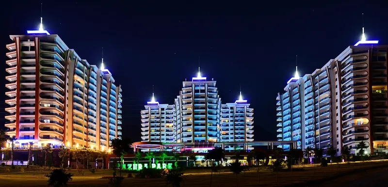 Luxury 2+1 Apartment in Alanya Mahmutlar Sea & Castle View