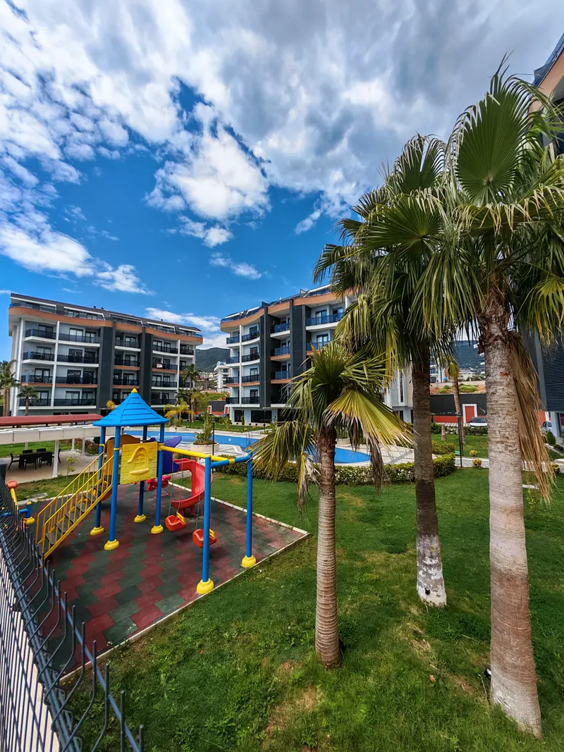 50 sqm 1-Bedroom Apartment in Oba with Pool View