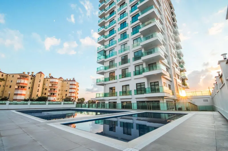2-Bedroom Furnished Apartment with Sea Views in Mahmutlar