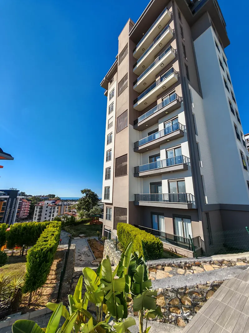 Sea View Furnished 2+1 Apartment in Avsallar