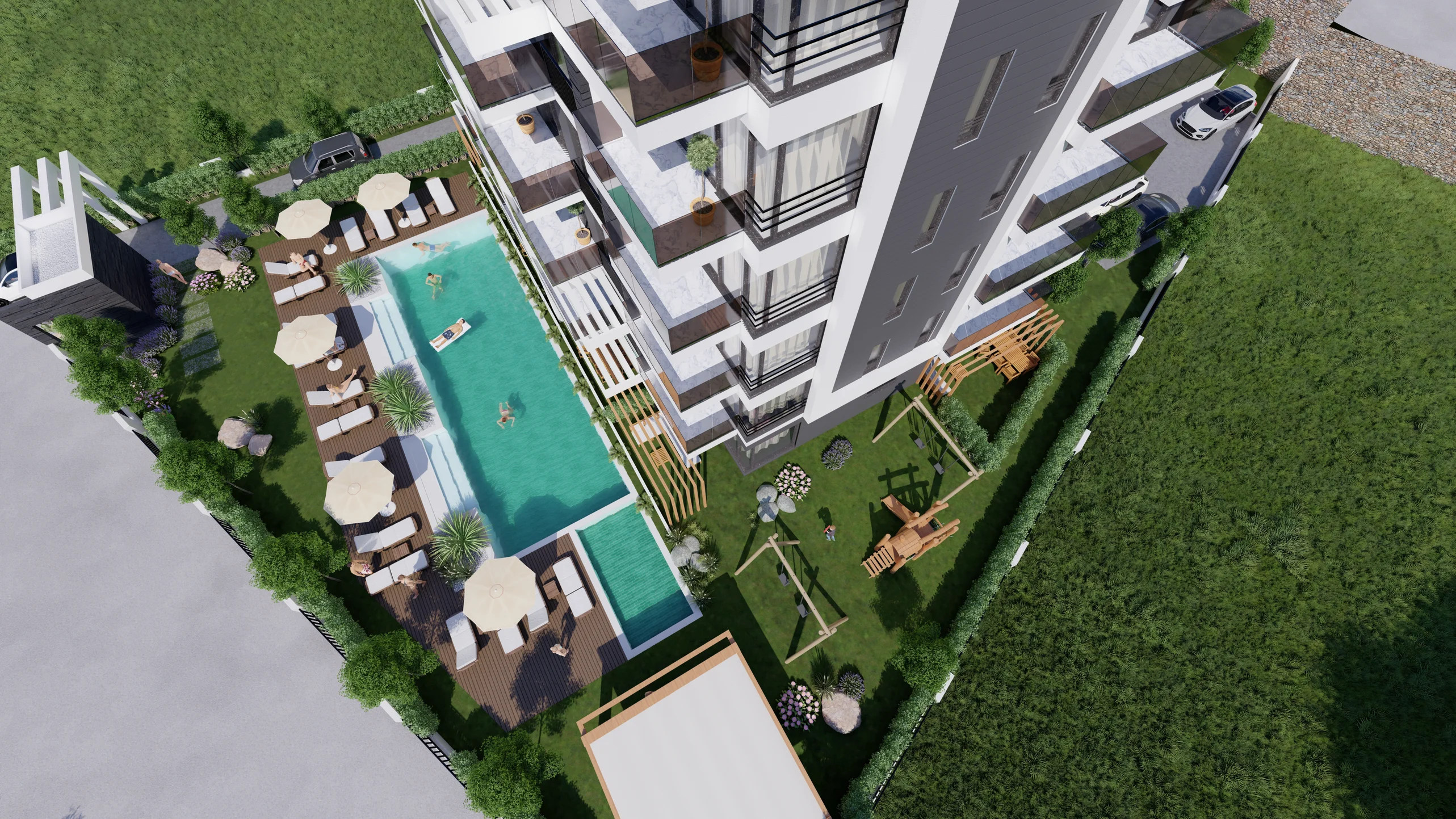 Residential Development in Alanya, Antalya - Demirtaş