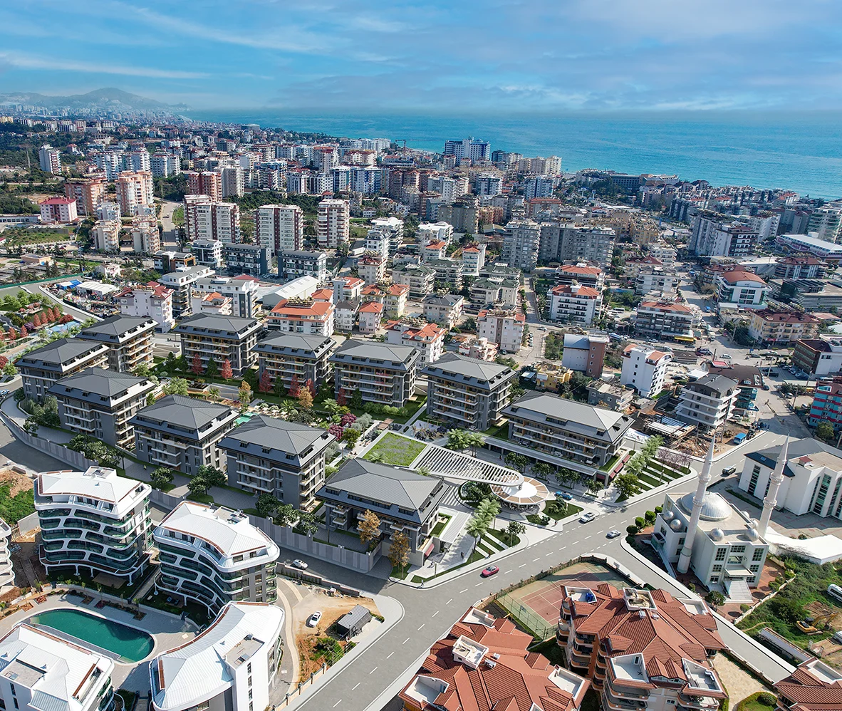 Alanya Oba’da Denize Yürüme Mesafesinde Lüks Daireler