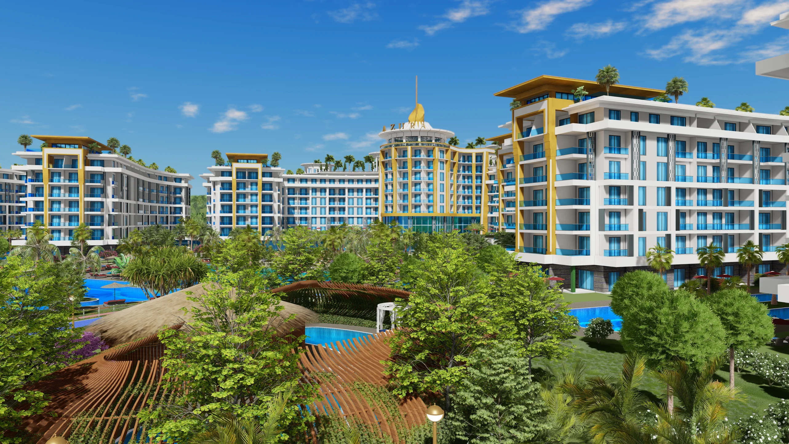 Residential Development in Alanya, Antalya - Türkler