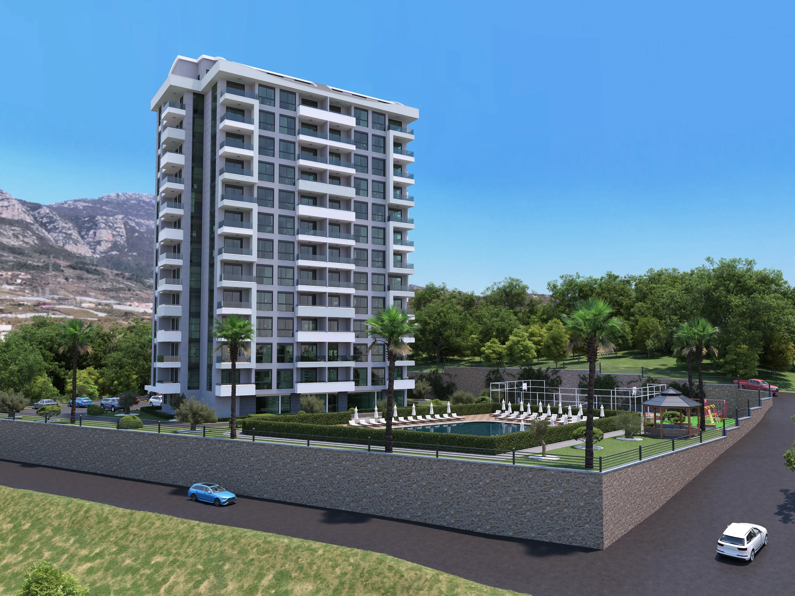 Residential Development (1 Blocks) in Alanya, Antalya