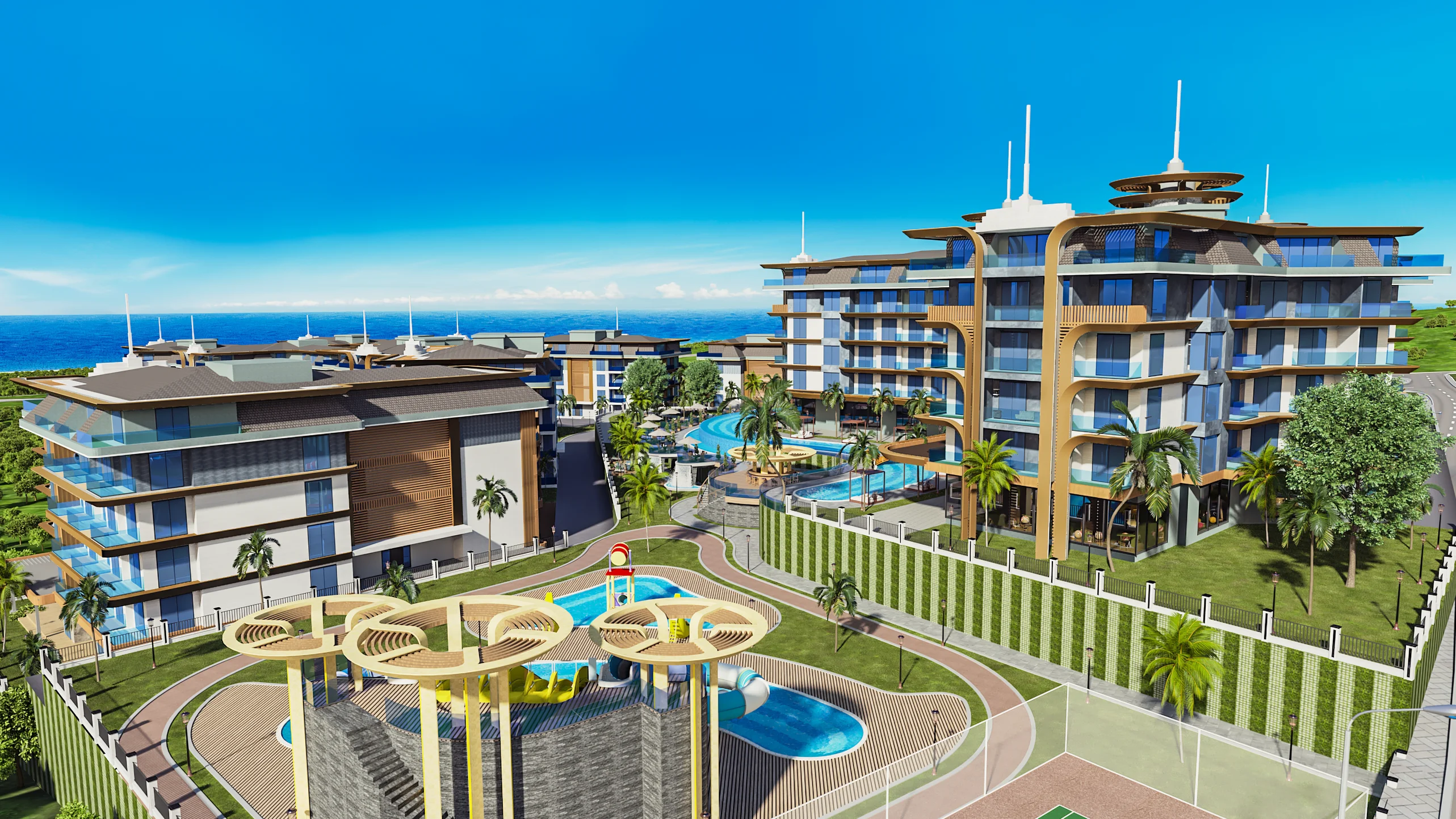 Cebeci Vista Apartments in Kestel Alanya