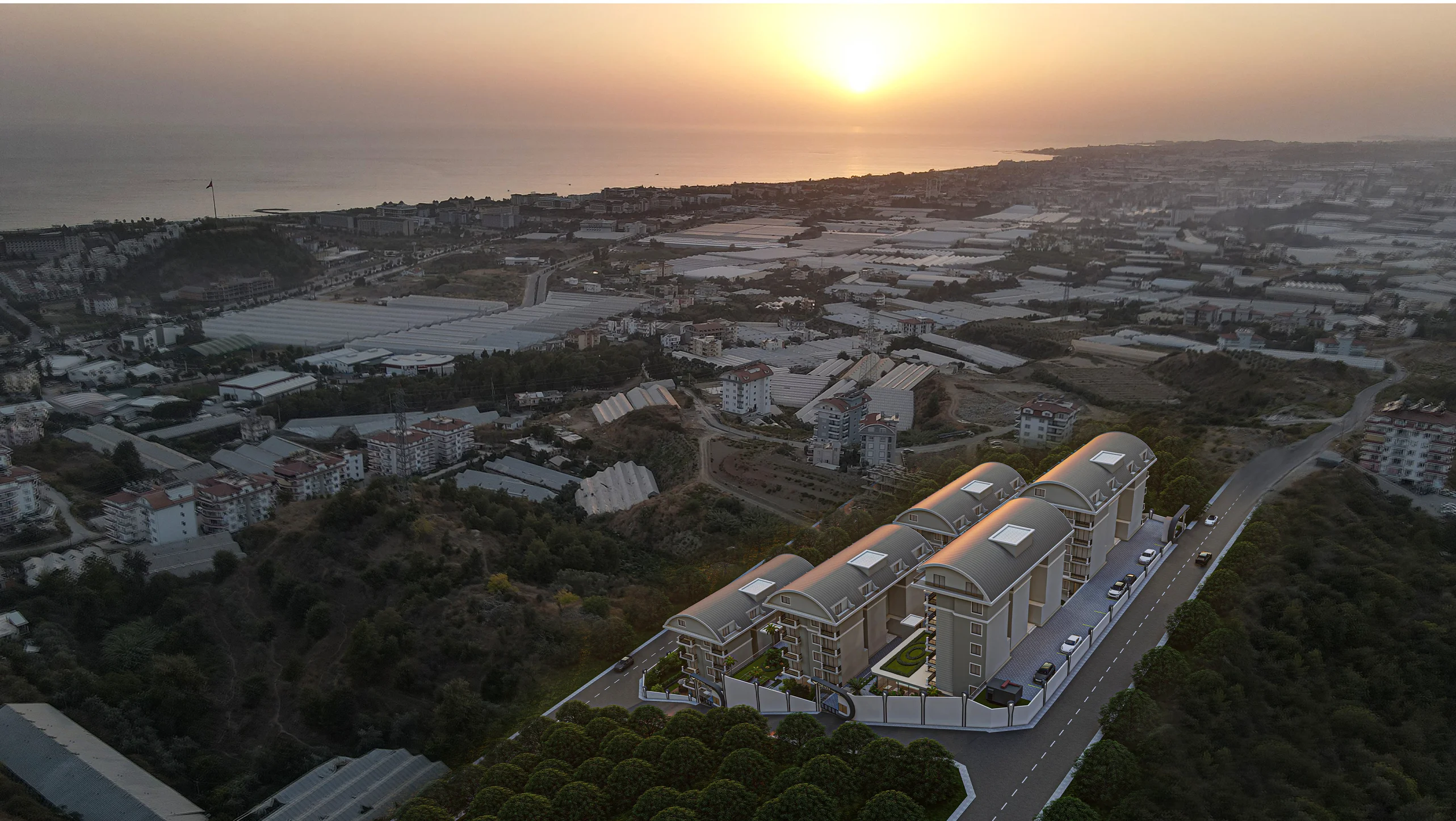 Residential Development (5 Blocks) in Alanya, Antalya