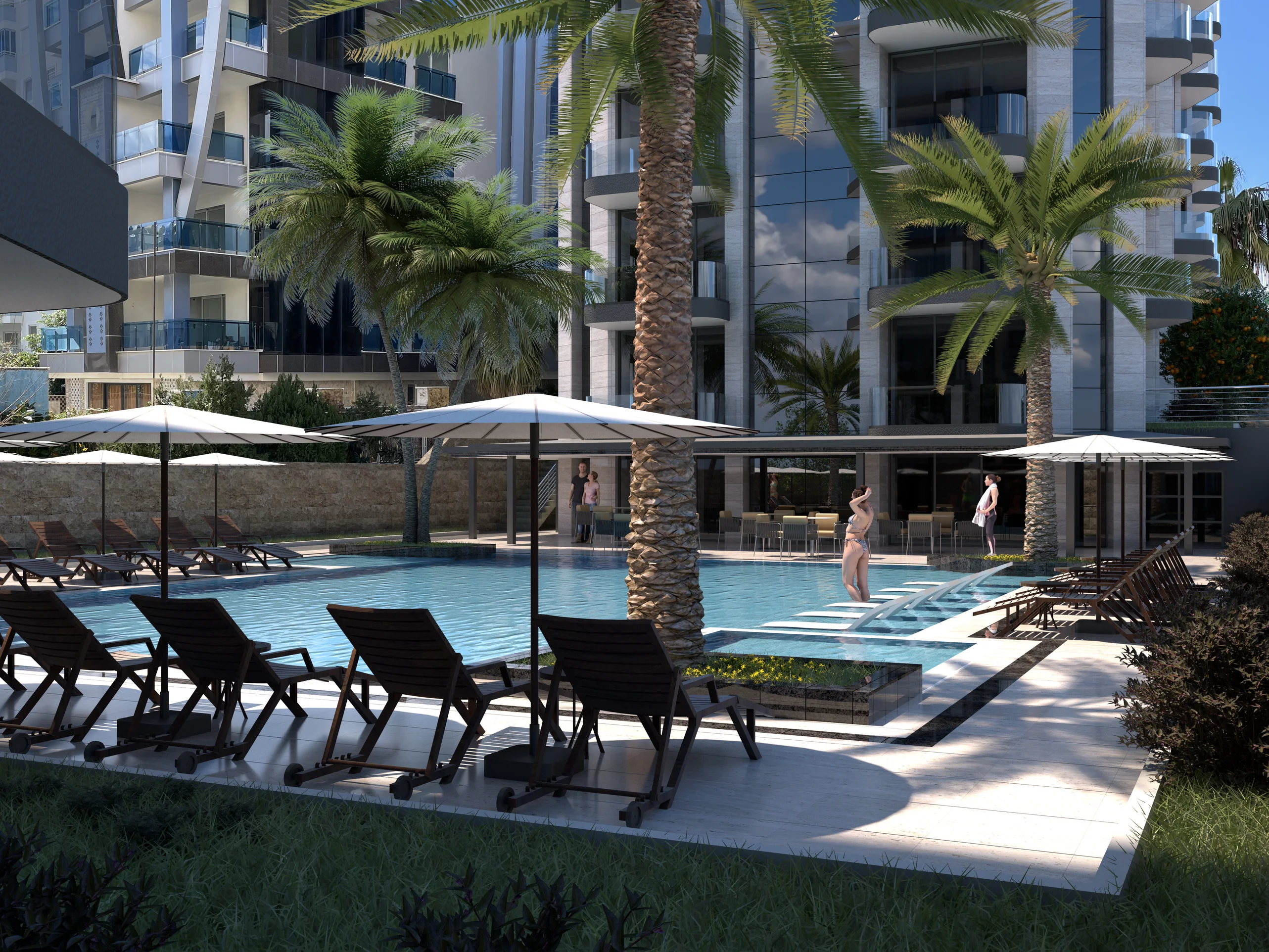 Residential Development (2 Blocks) in Alanya, Antalya