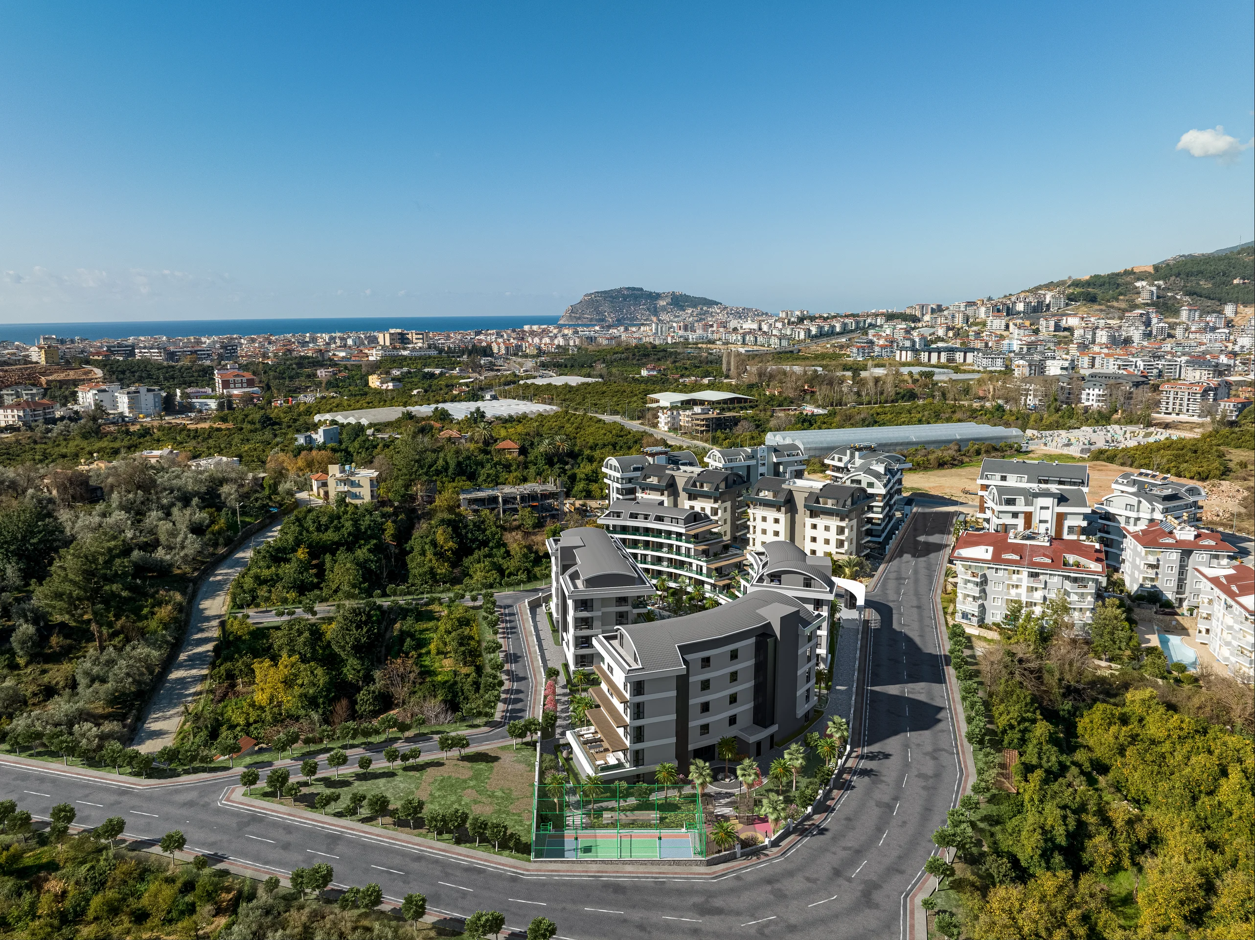 Alanya Oba’da Yatırım ve Yaşam İçin Prestijli Daireler