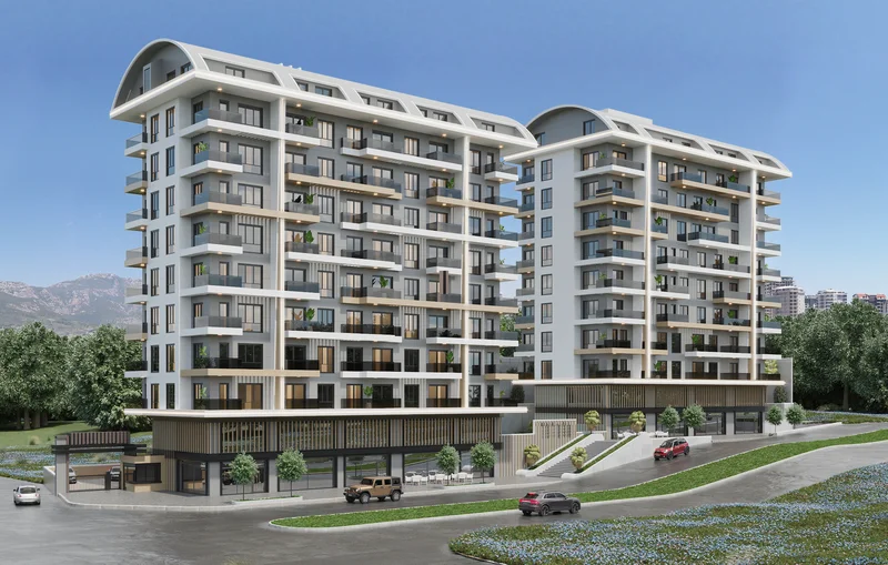 Residential Development (2 Blocks) in Alanya, Antalya