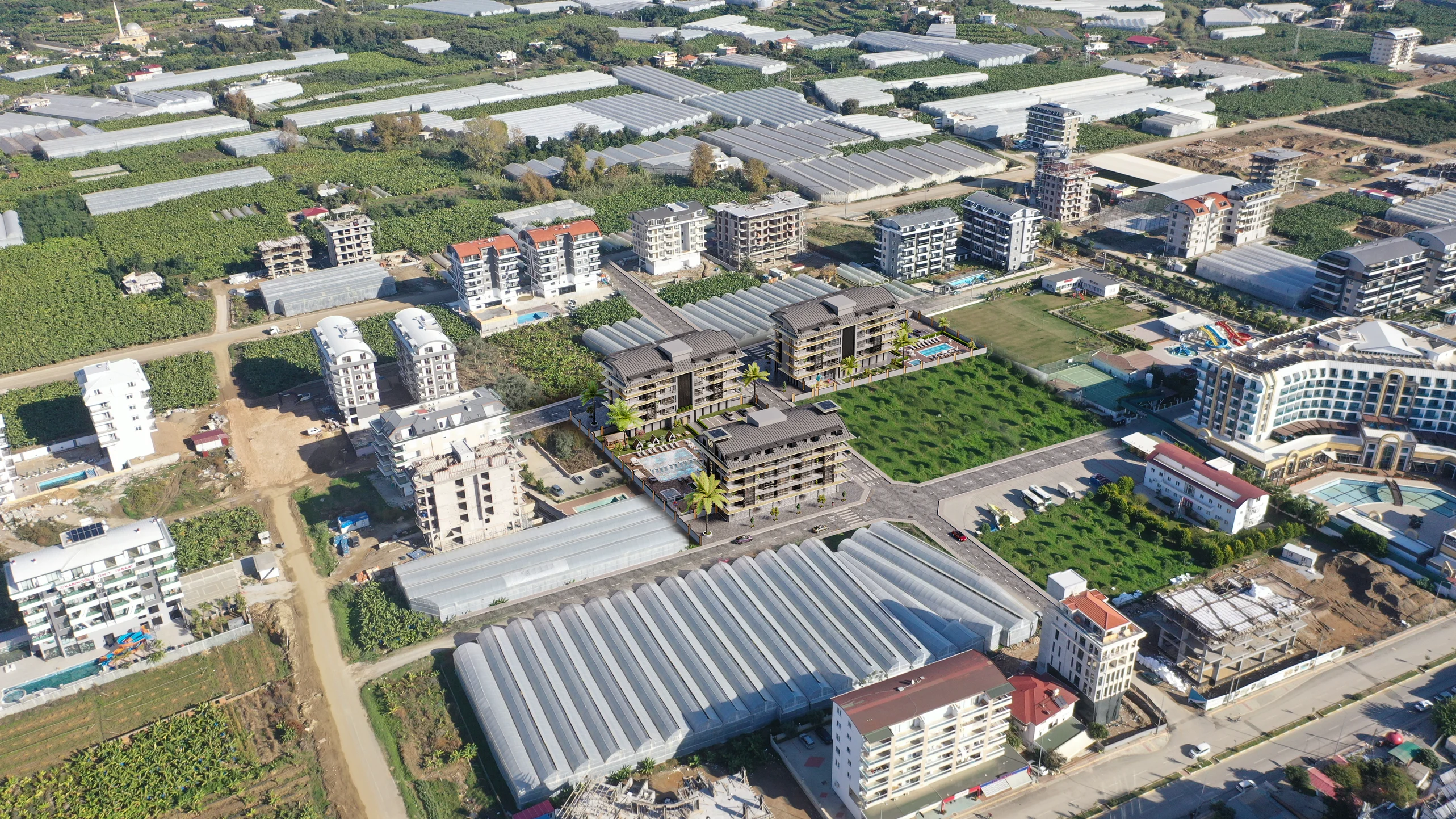 Residential Development (3 Blocks) in Alanya, Antalya
