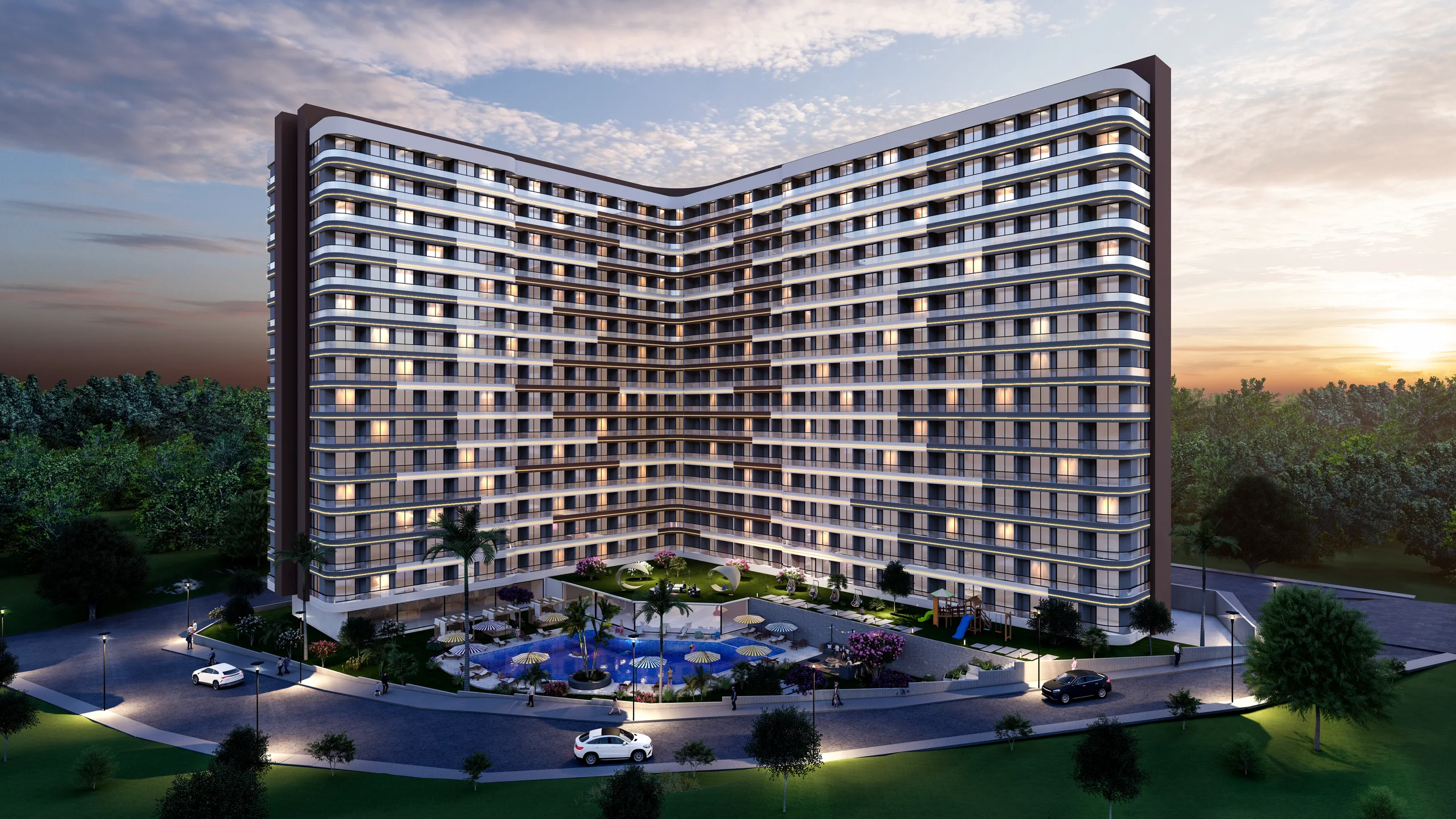 Moderne Wohnungen in Meernähe, Erdemli – Mersin