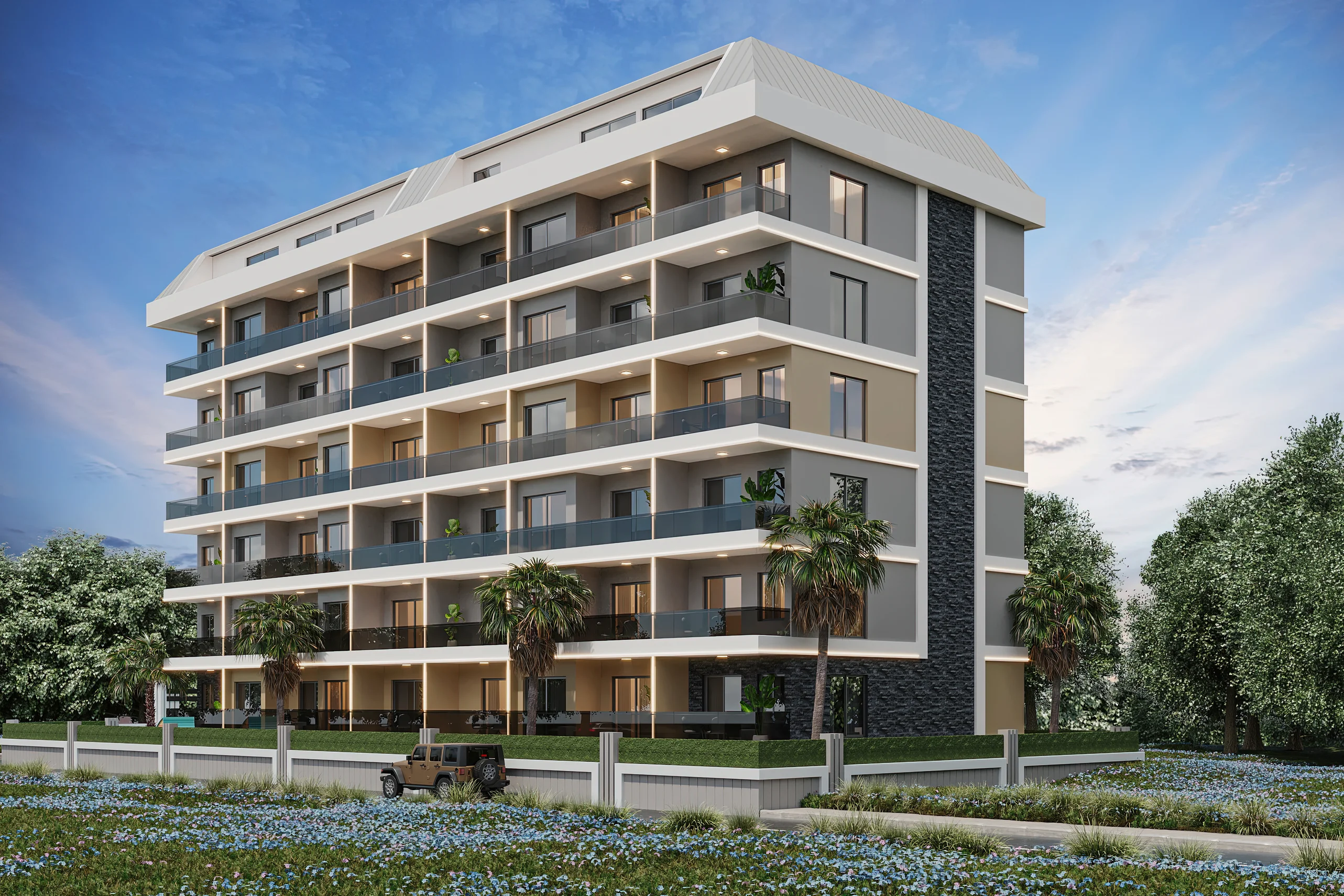 Residential Development (1 Blocks) in Alanya, Antalya