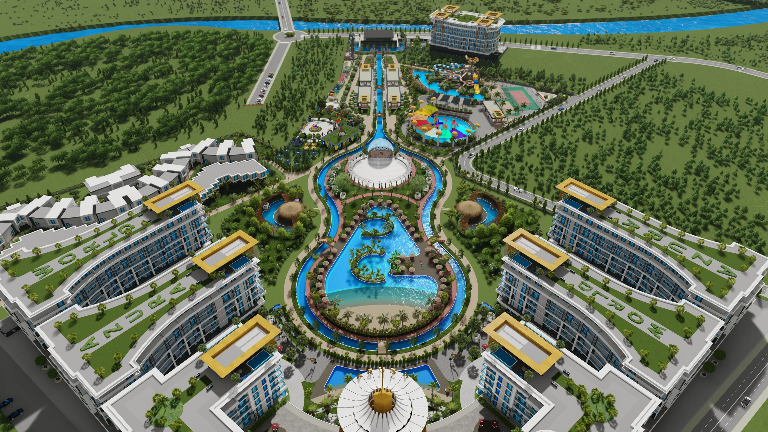 Residential Development in Alanya, Antalya - Türkler