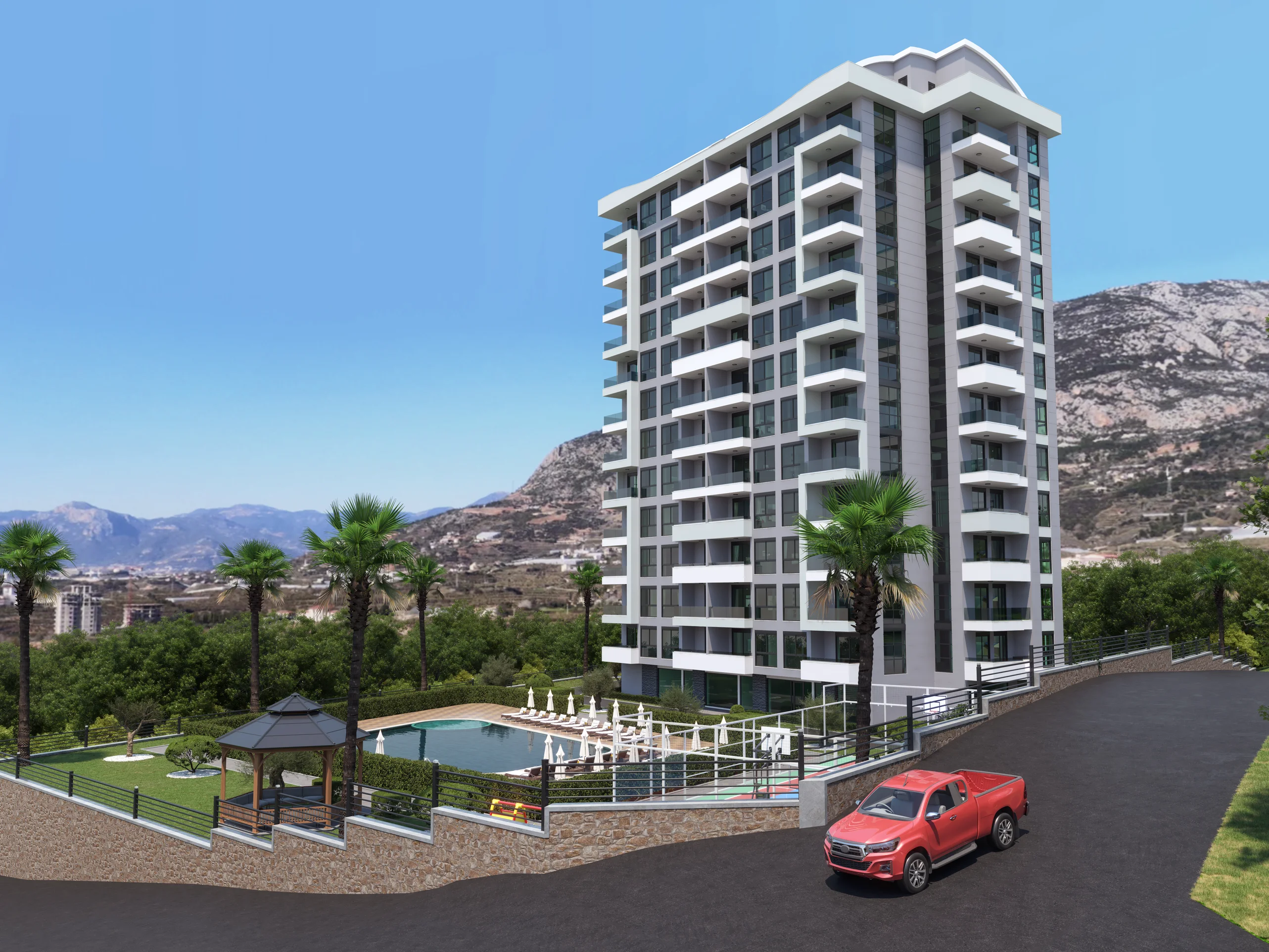 Residential Development (1 Blocks) in Alanya, Antalya