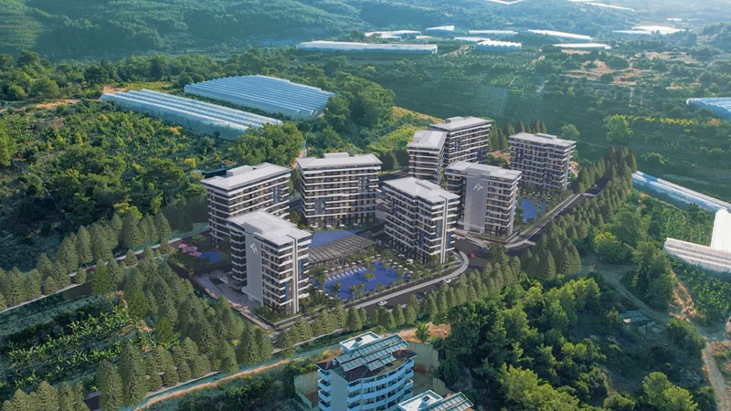 Residential Development (4 Blocks) in Alanya, Antalya