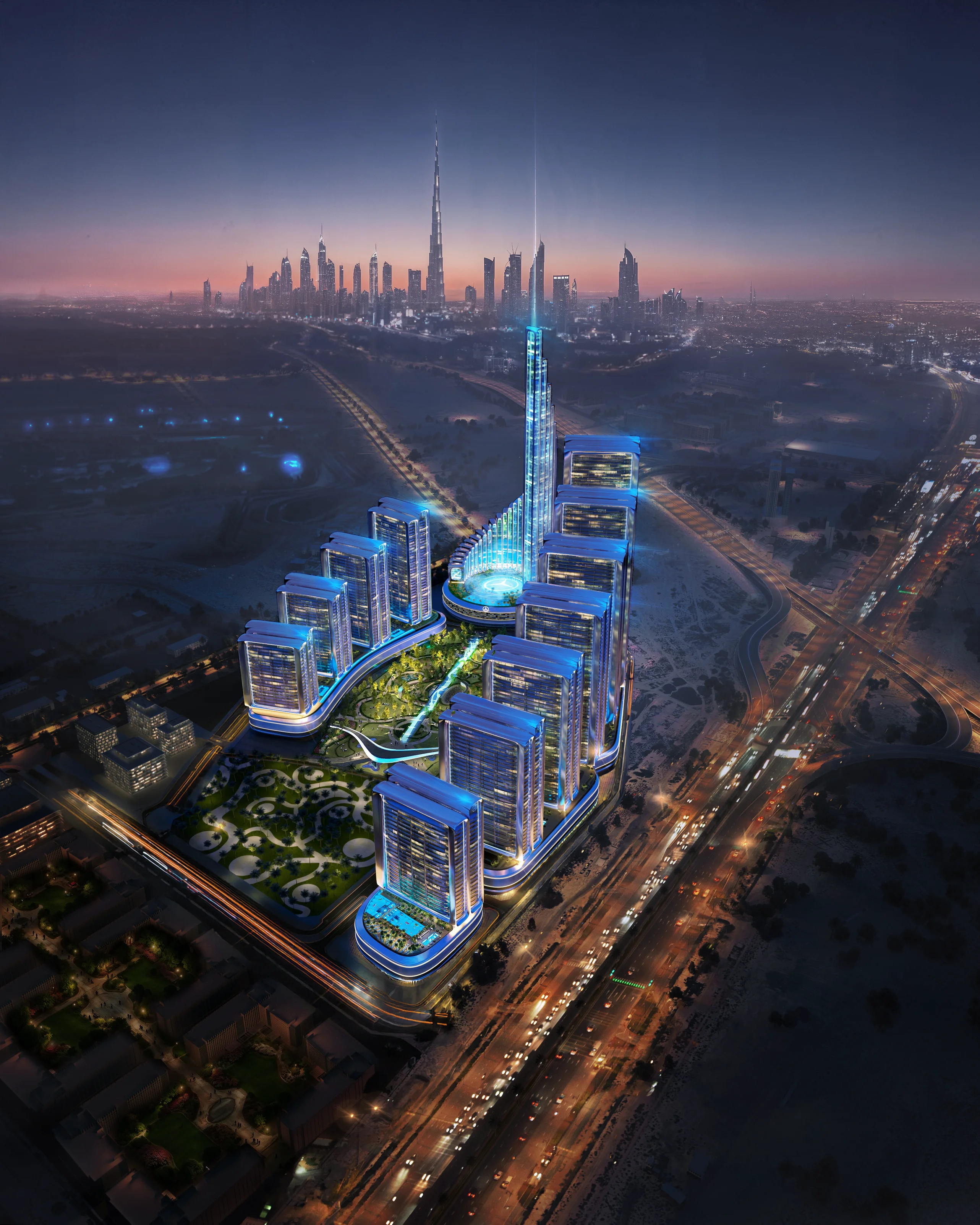 Mercedes‑Benz Places – Binghatti City