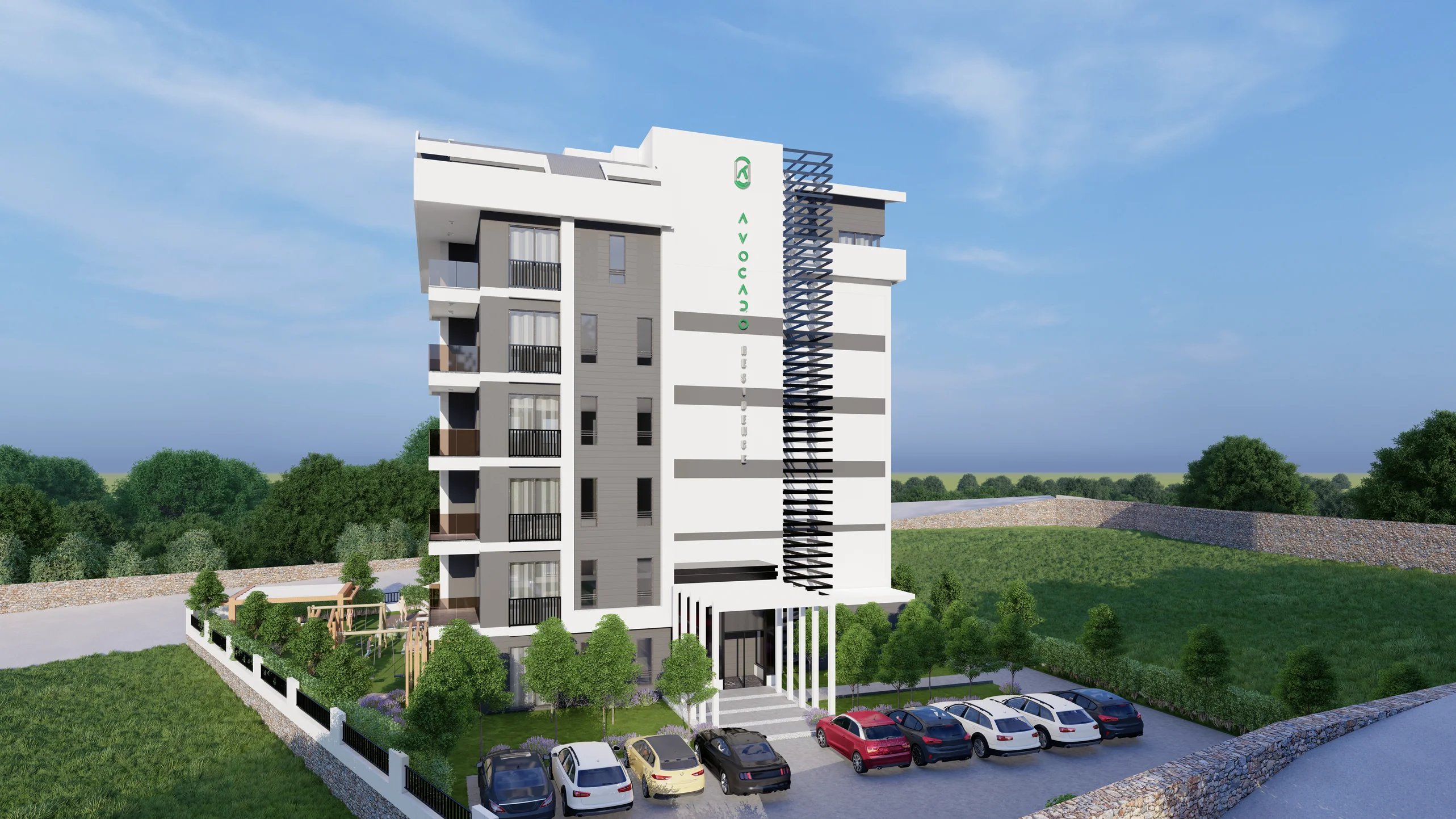 Residential Development in Alanya, Antalya - Demirtaş