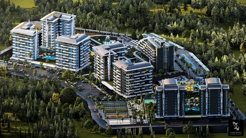 Residential Development (7 Blocks) in Alanya, Antalya