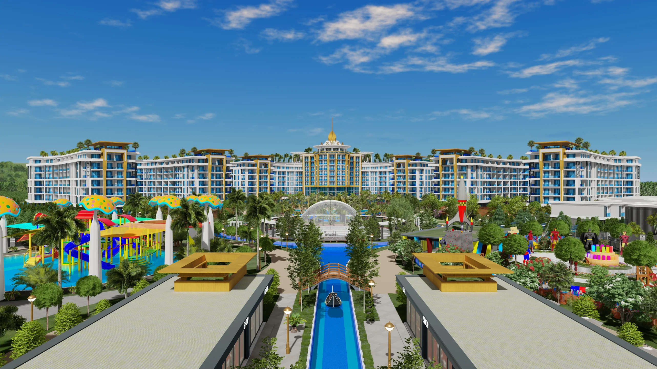 Residential Development in Alanya, Antalya - Türkler
