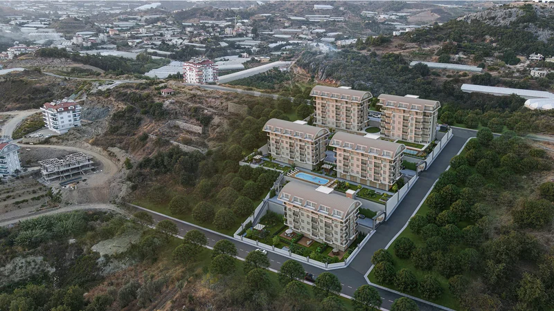 Residential Development (5 Blocks) in Alanya, Antalya