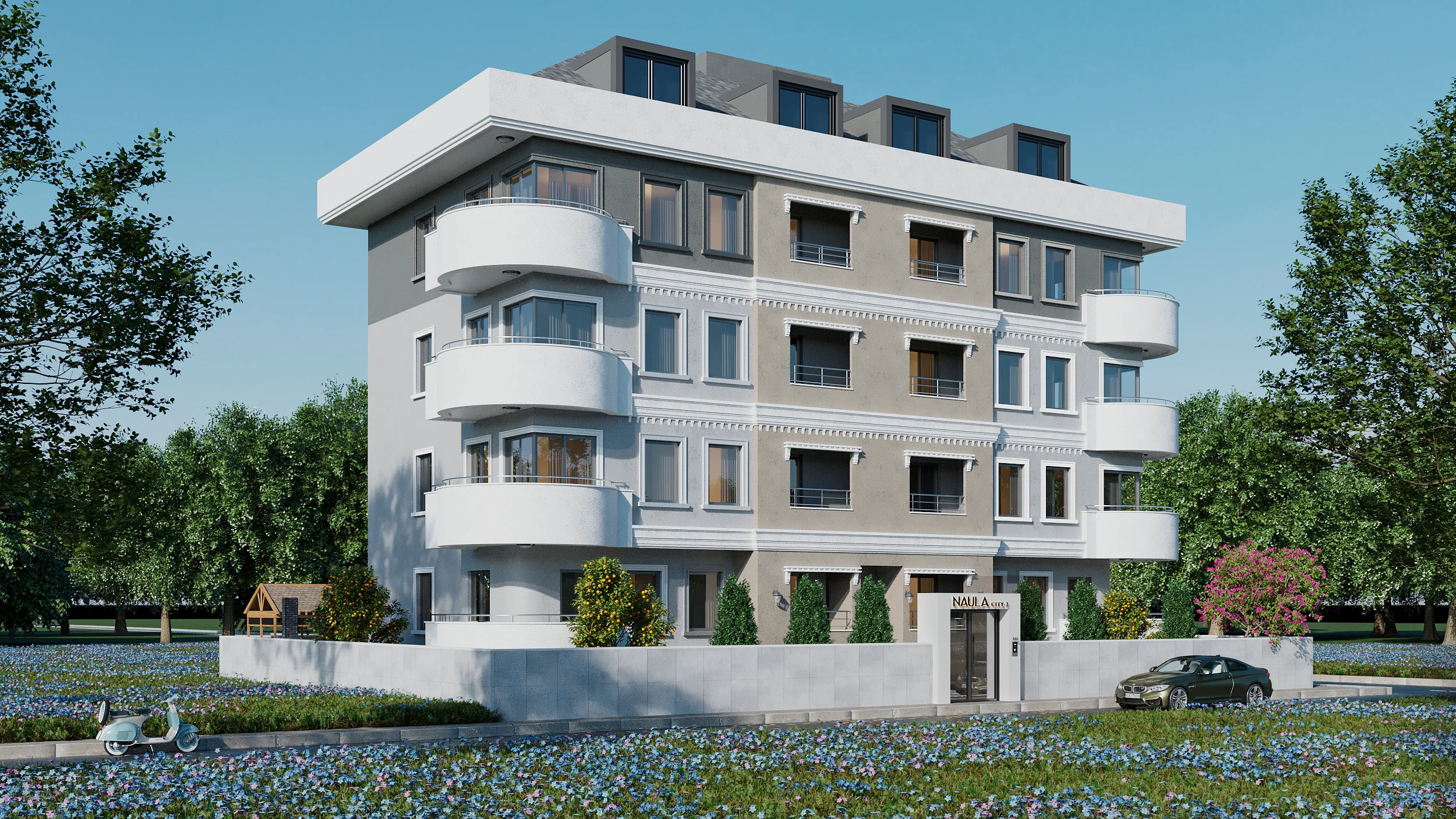 Residential Development (1 Blocks) in Alanya, Antalya | Saray