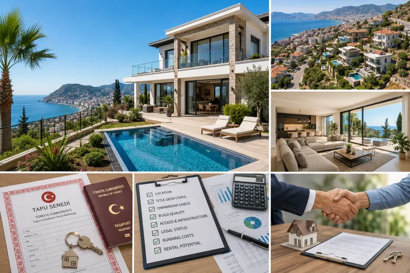 Alanya Villa Buying Guide: What to Check Before You Buy