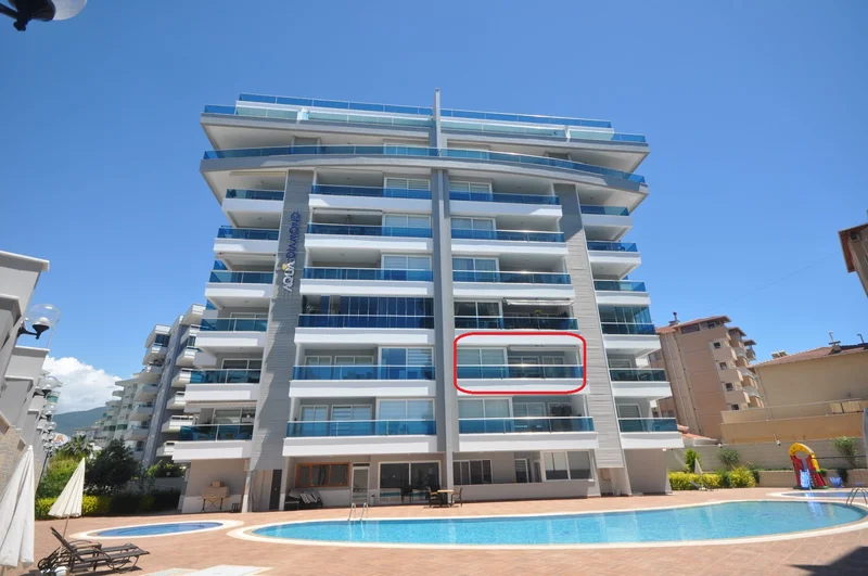 LUXURY 2+1 APARTMENT FOR SALE NEAR THE SEA ALANYA TOSMUR