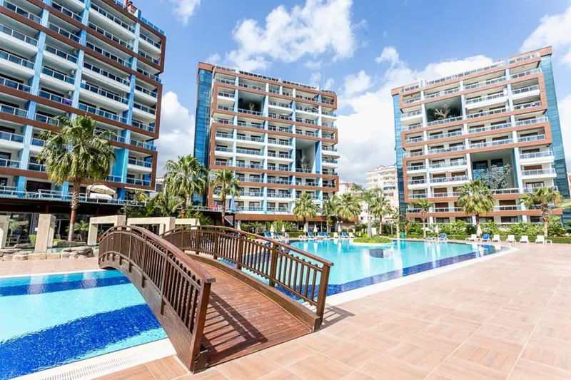 SPACY 1+1 IN THE COMPLEX WITH FULL ACTIVITIES ALANYA CIKCILLI