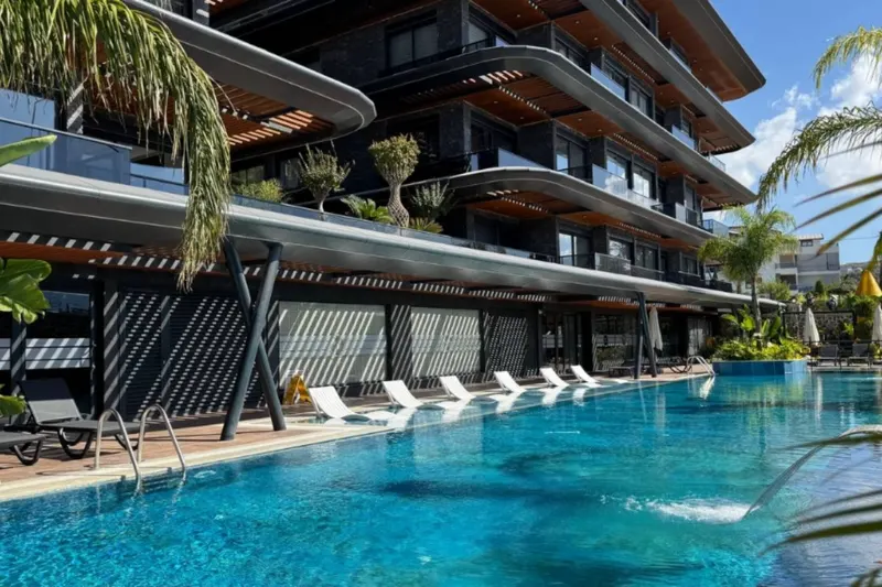 FOR SALE MODERN FURNISHED 1+1 APARTMENT ALANYA