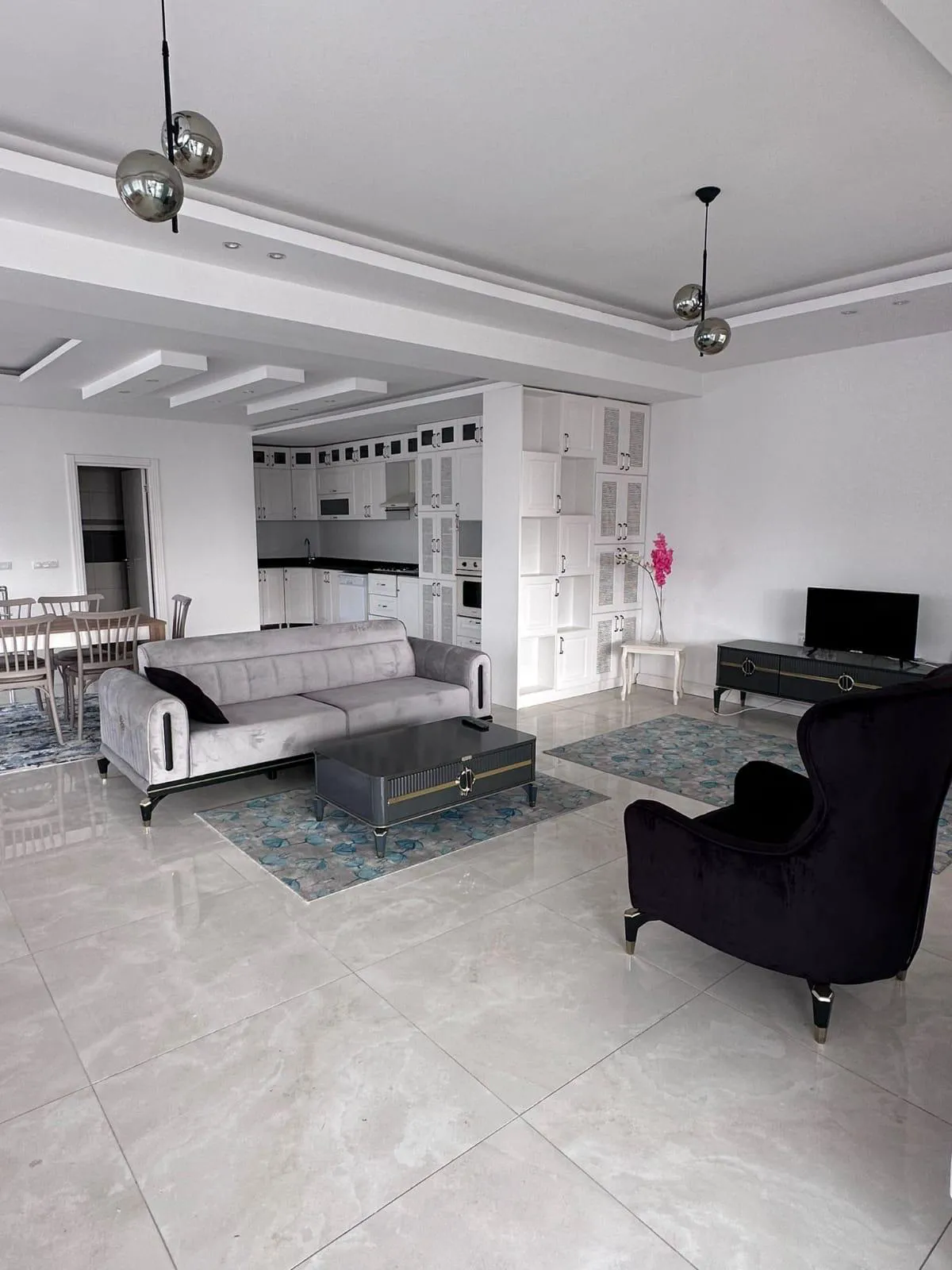 3+1 FULLY FURNISHED DUBLEX WITH SEA VIEW ALANYA,MAHMUTLAR