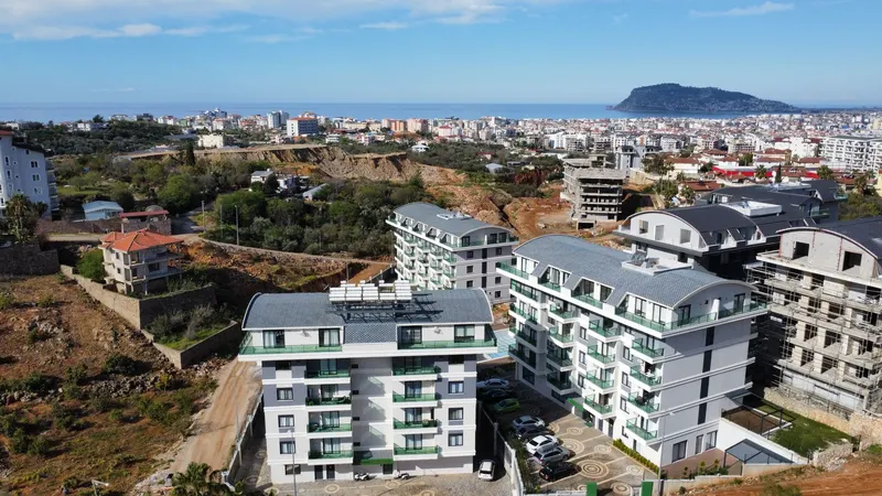 NEW 1+1 APARTMENT FOR SALE OBA ALANYA