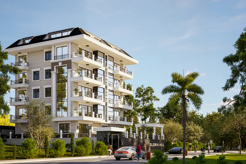 NEW PROJECT OF SPACY APARTMENT IN ALANYA
