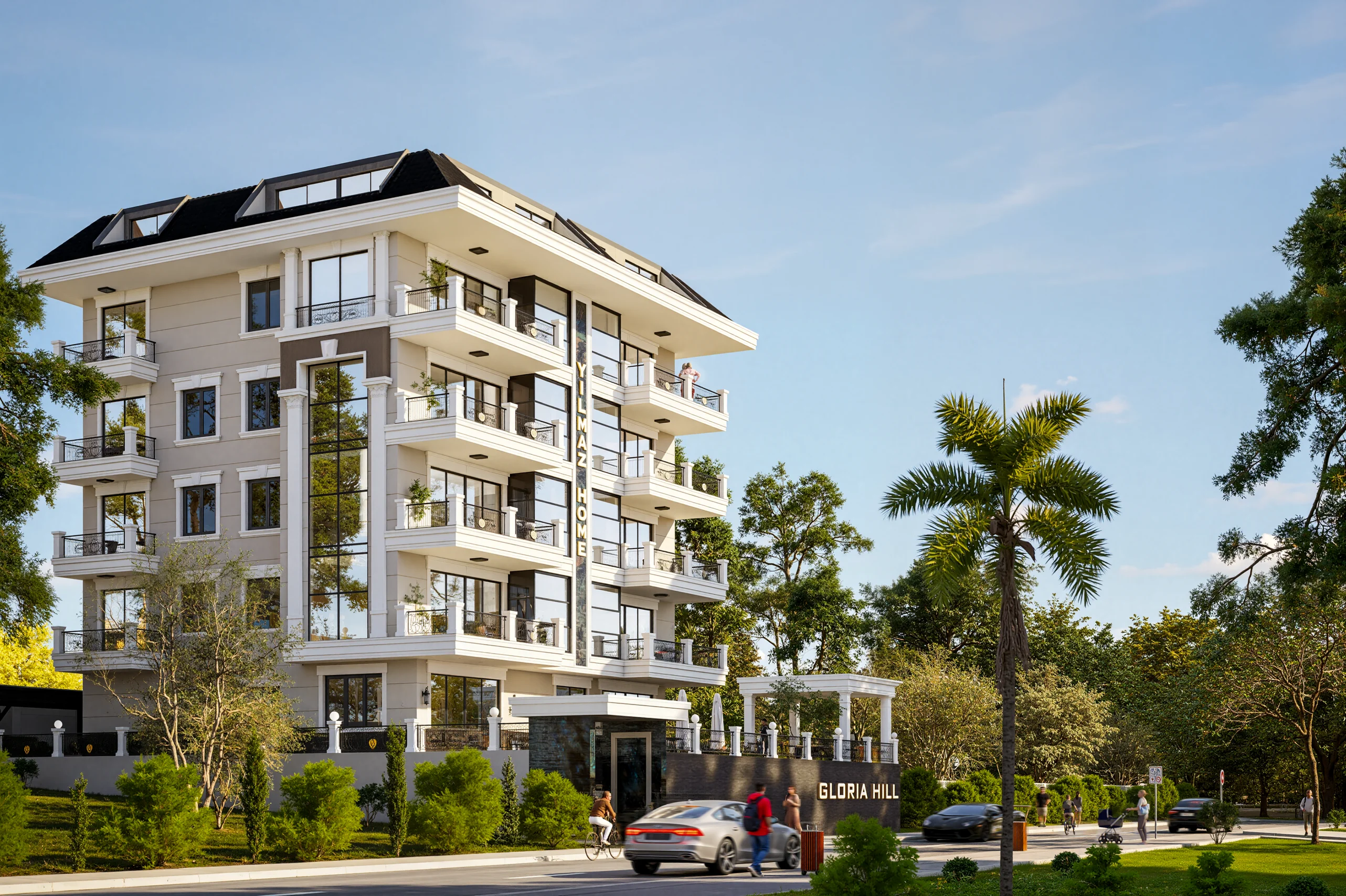 NEW PROJECT OF SPACY APARTMENT IN ALANYA