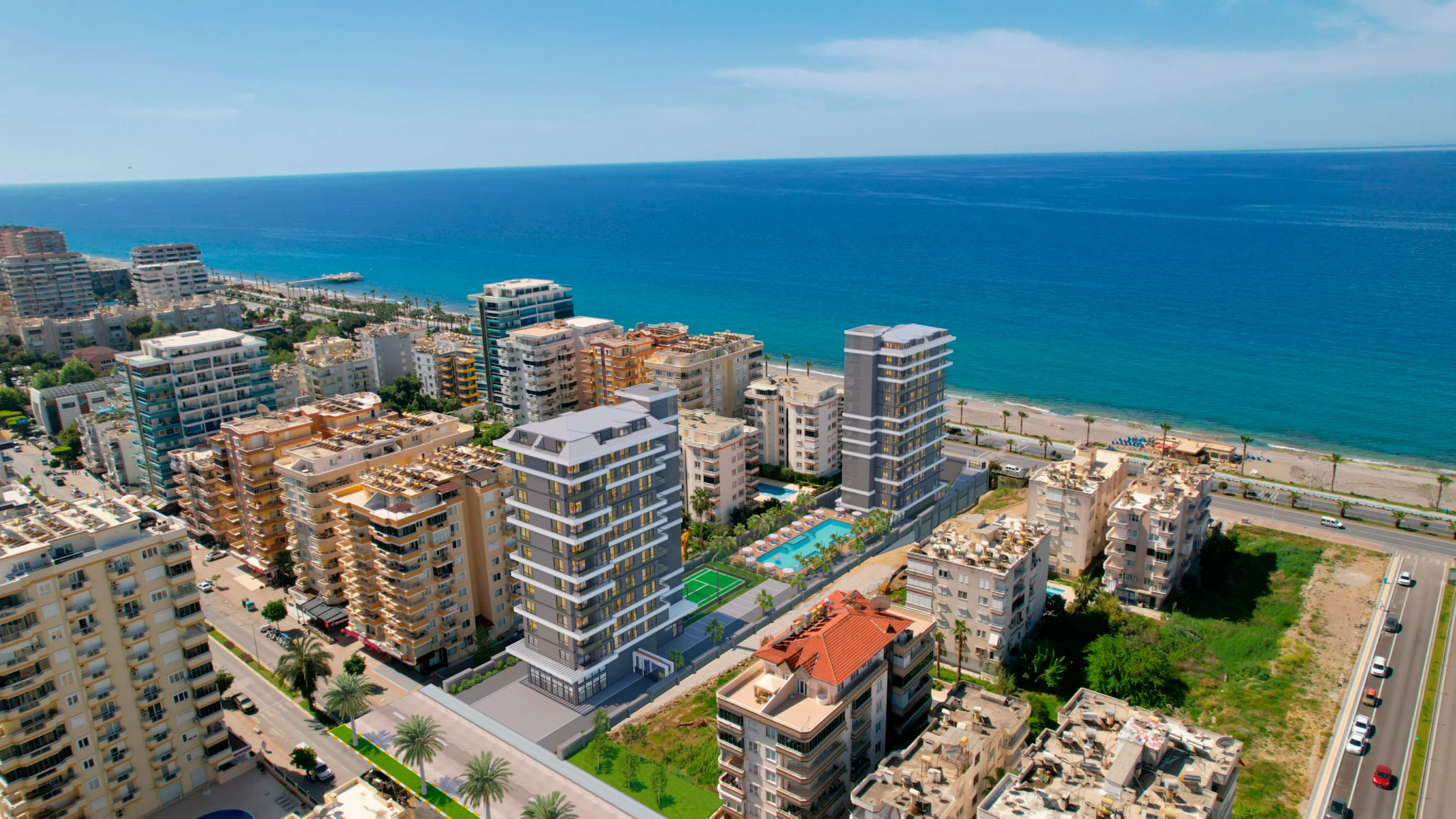 NEW RESIDANCE PROJECT IN ALANYA CENTRE