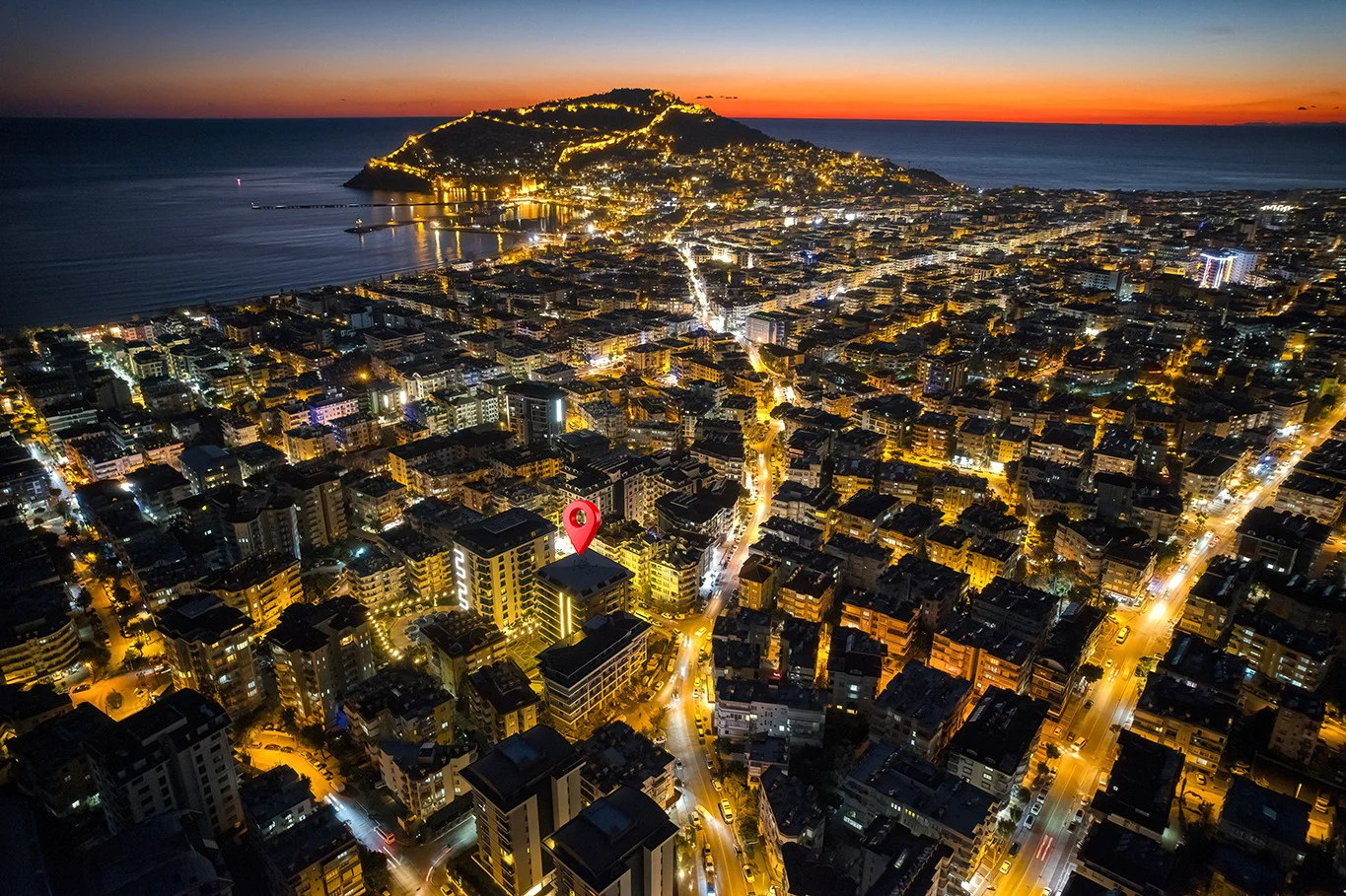 NEW RESIDANCE BUILDING IN THE CENTRE OF ALANYA