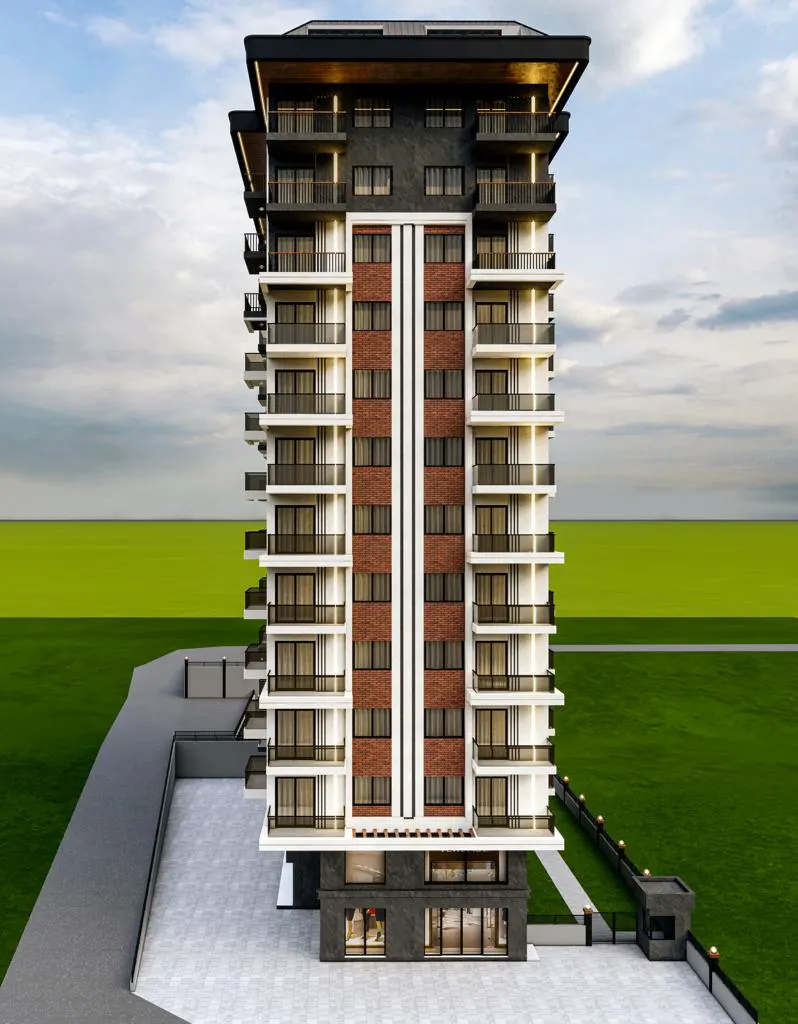 NEW PROJECT BUILDING NEAR THE SEA MAHMUTLAR ALANYA