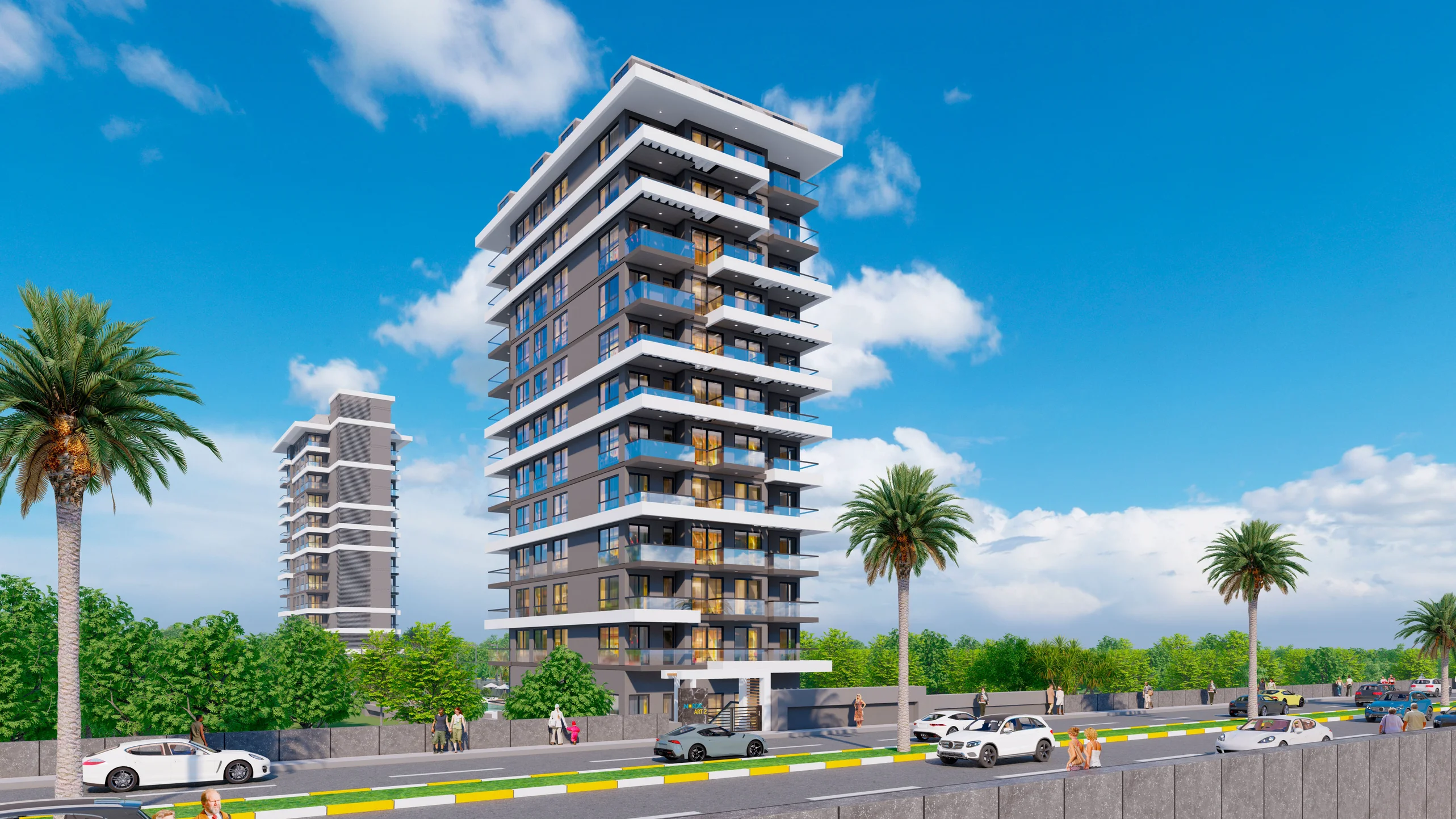 NEW RESIDANCE PROJECT IN ALANYA CENTRE