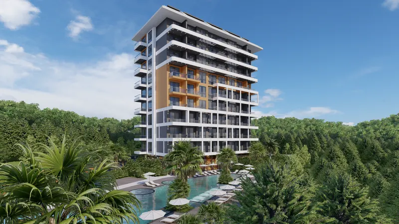MODERN APARTMENTS FOR SALE TOSMUR ALANYA