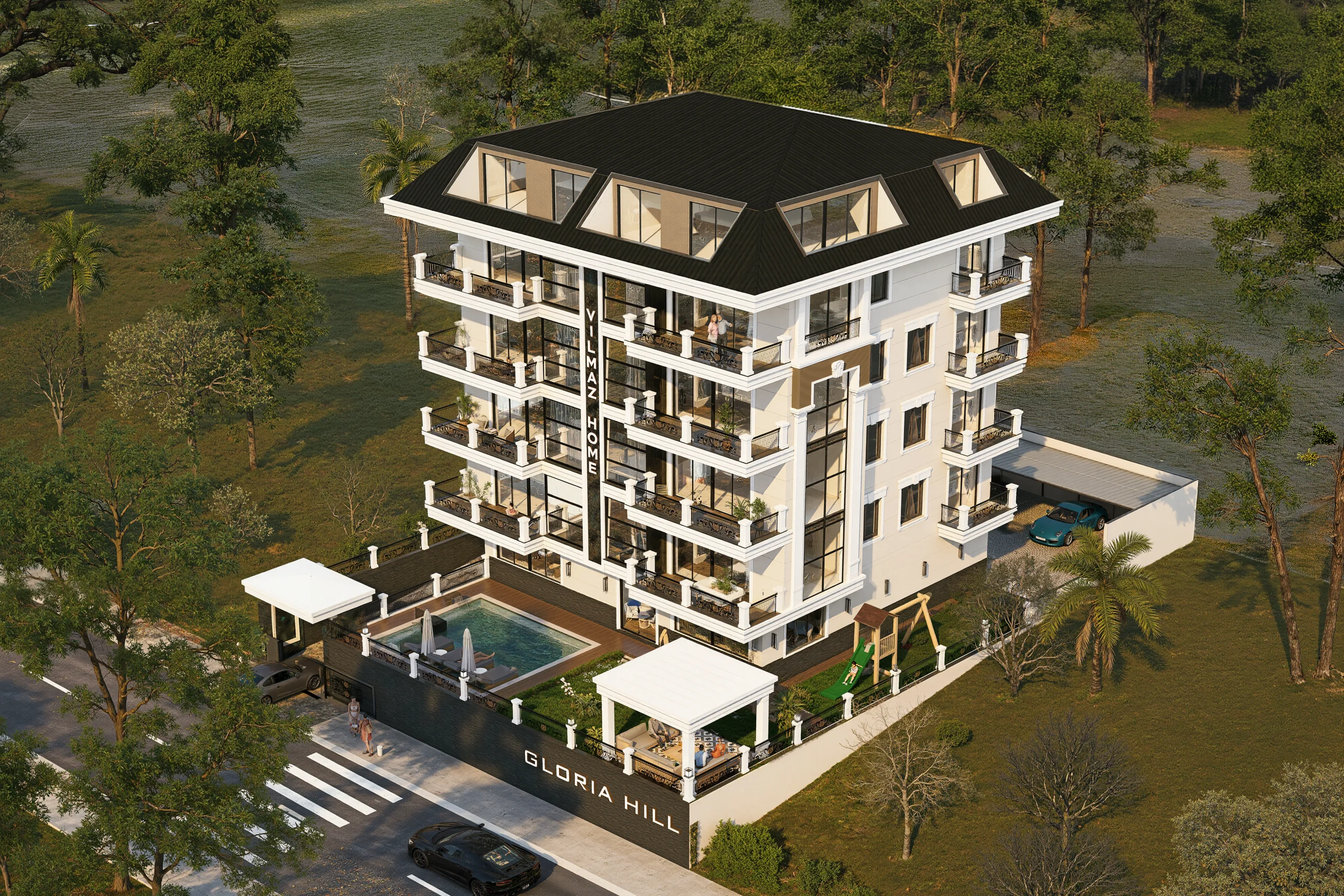 NEW PROJECT OF SPACY APARTMENT IN ALANYA