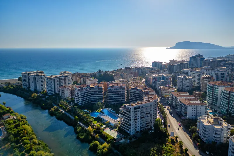 Property For Sale Tosmur Alanya: Riverside Residence 2 bedrooms apartment for sale