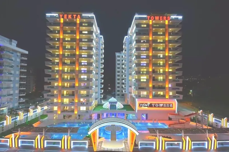 Real Estate in Mahmutlar : For sale Apartment in Yekta Tower Residence
